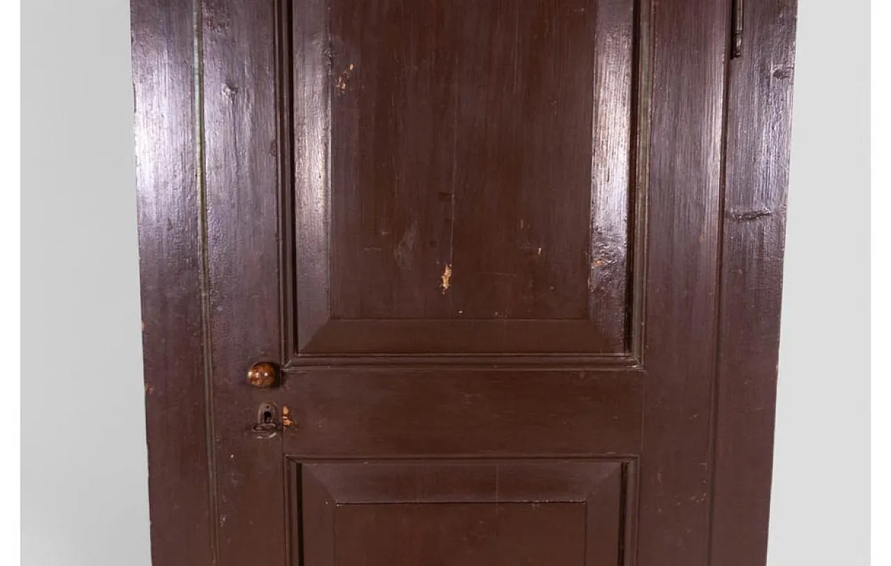 Single-door wood wardrobe, 19th century 7
