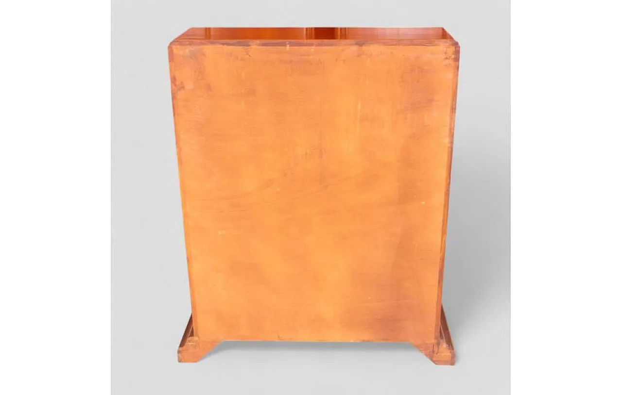 Drop-front desk in wood with drawers, 20th century 5