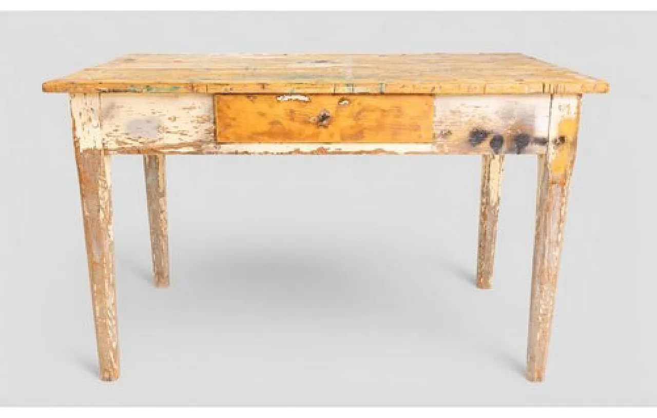 Wooden work table, 1950s 2