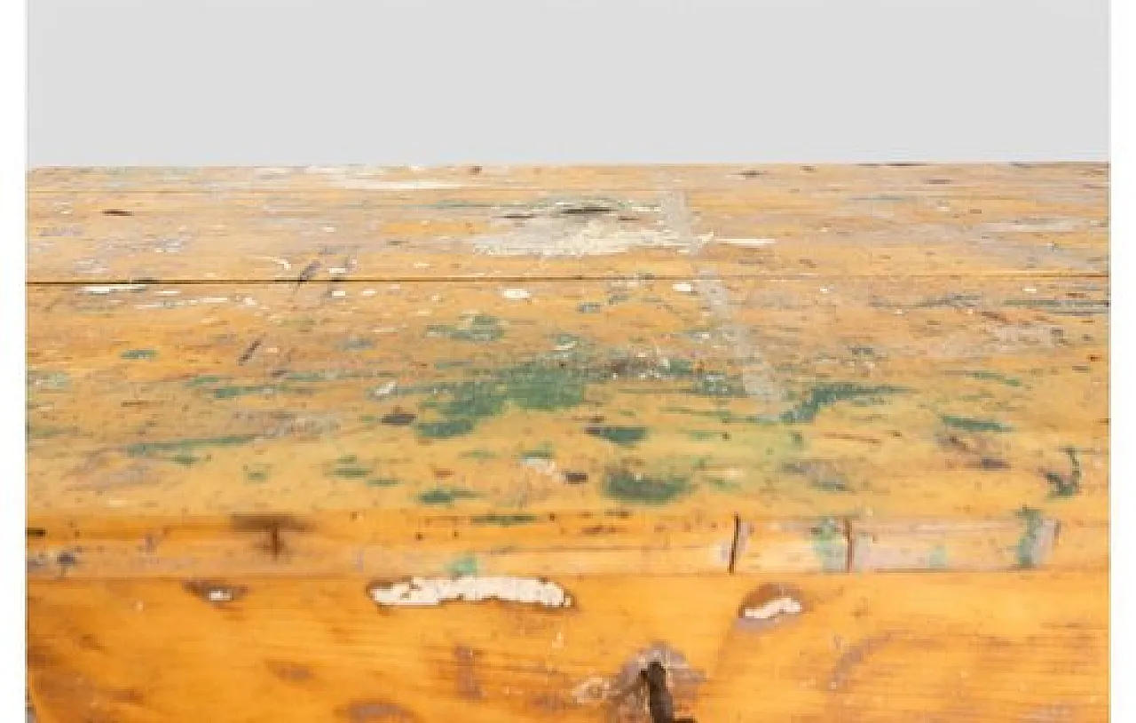Wooden work table, 1950s 9