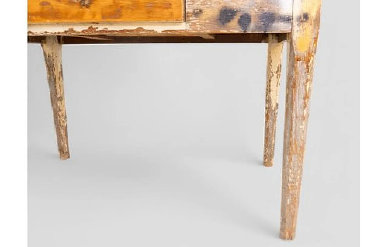 Wooden work table, 1950s 11