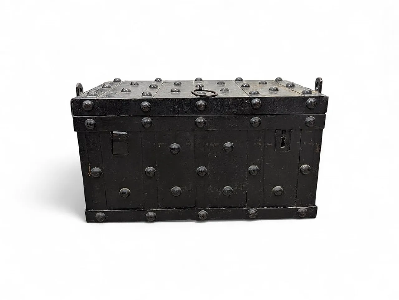 Iron armored chest, 19th century 1