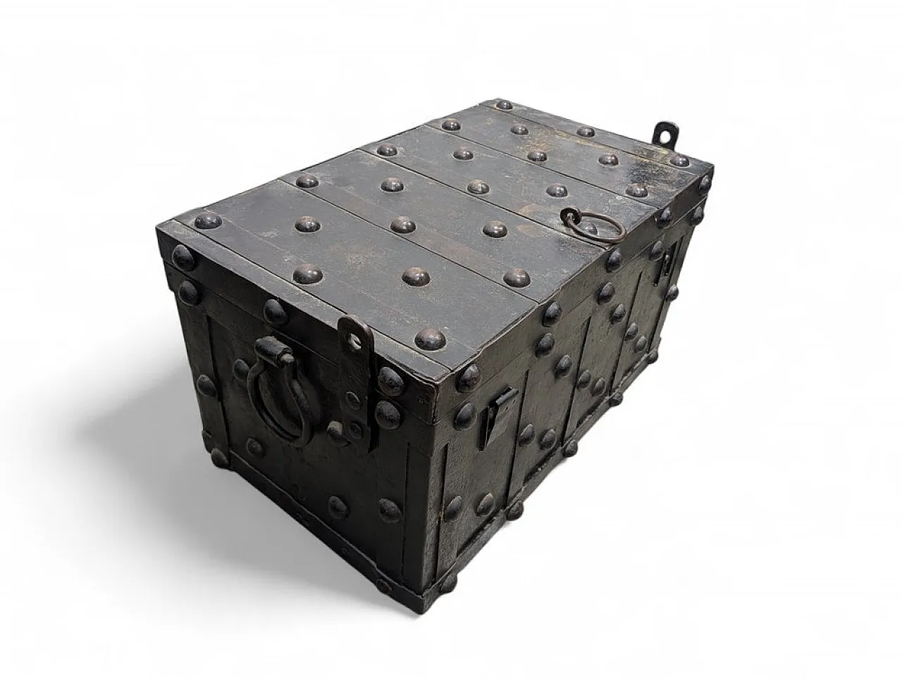 Iron armored chest, 19th century 2