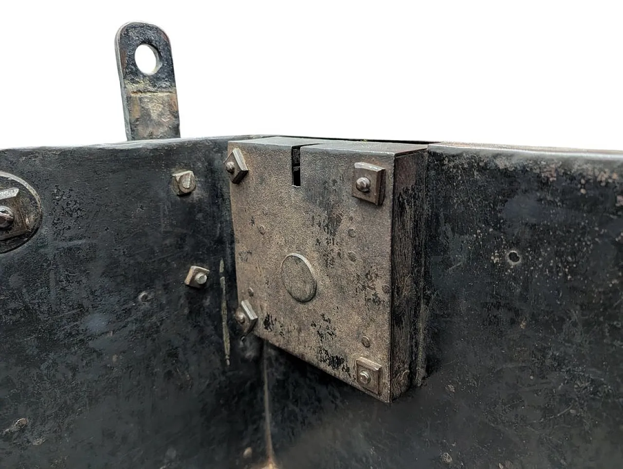 Iron armored chest, 19th century 11