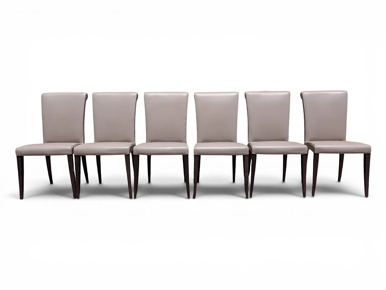 6 Vittoria Chairs from Poltrona Frau, 2000s 1