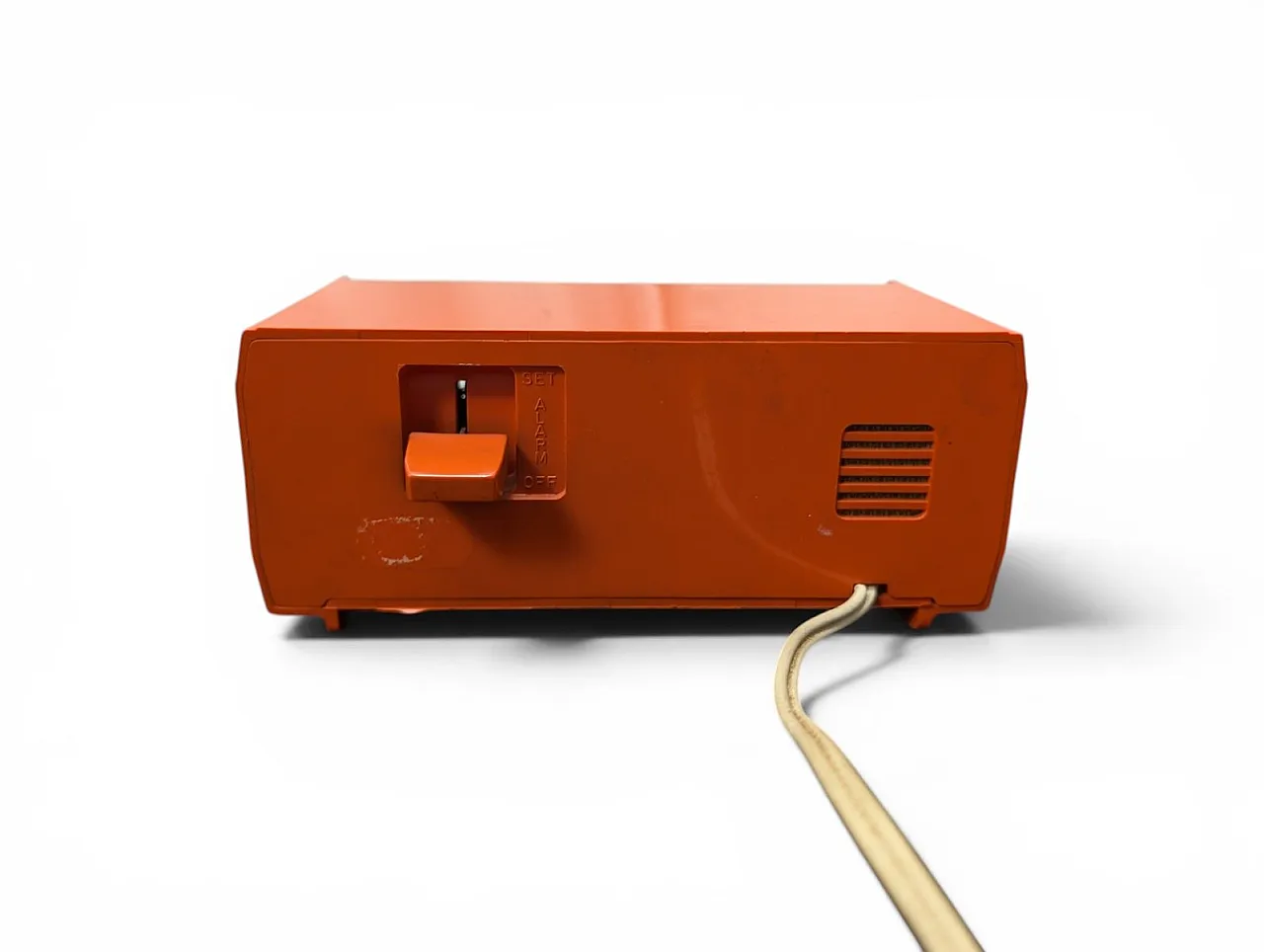 Sveglia modello 7150 arancione, anni '70 4
