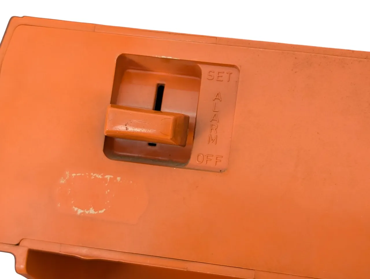 Sveglia modello 7150 arancione, anni '70 6