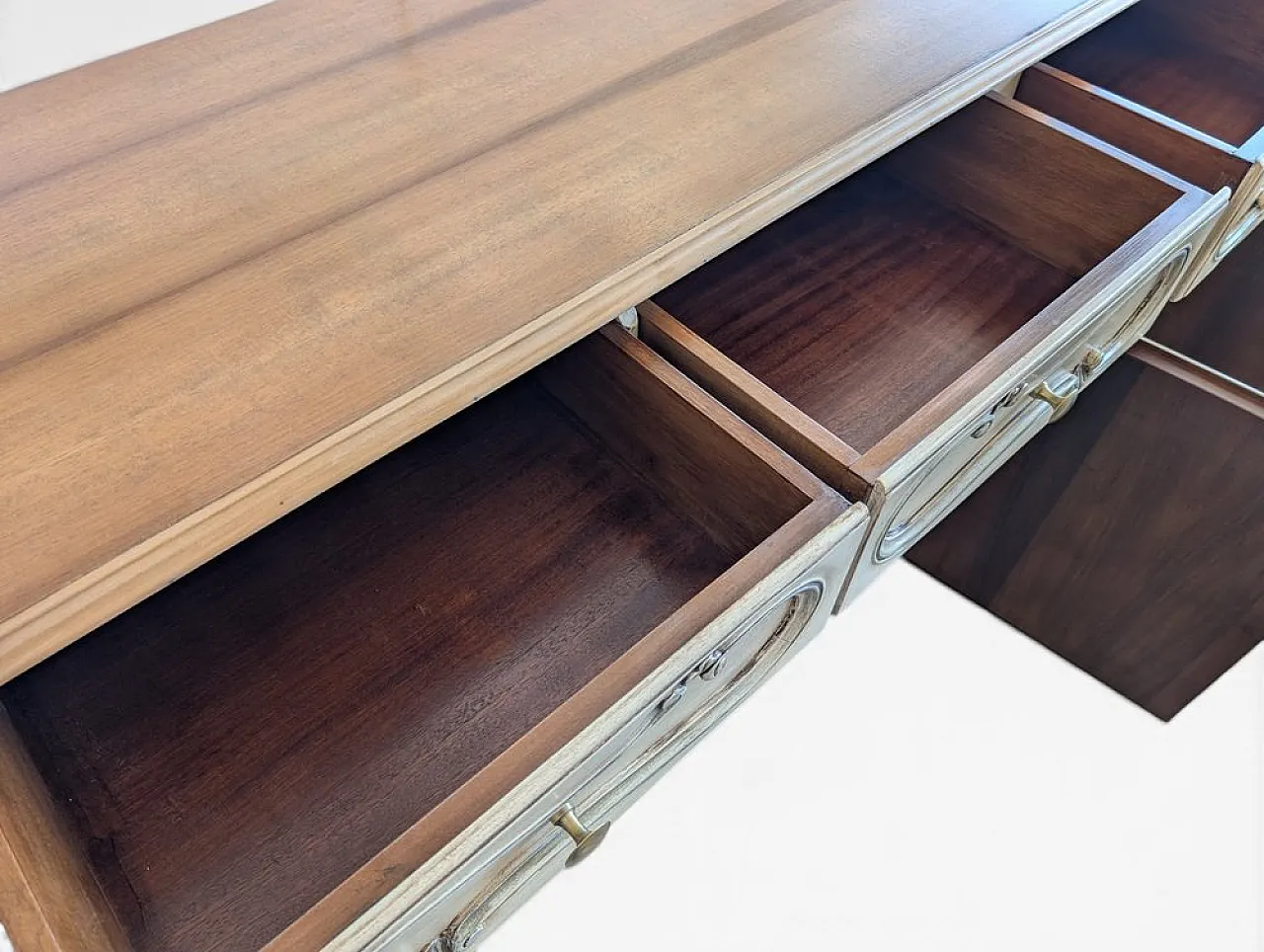 Mid-Century style walnut sideboard, 1950s 14