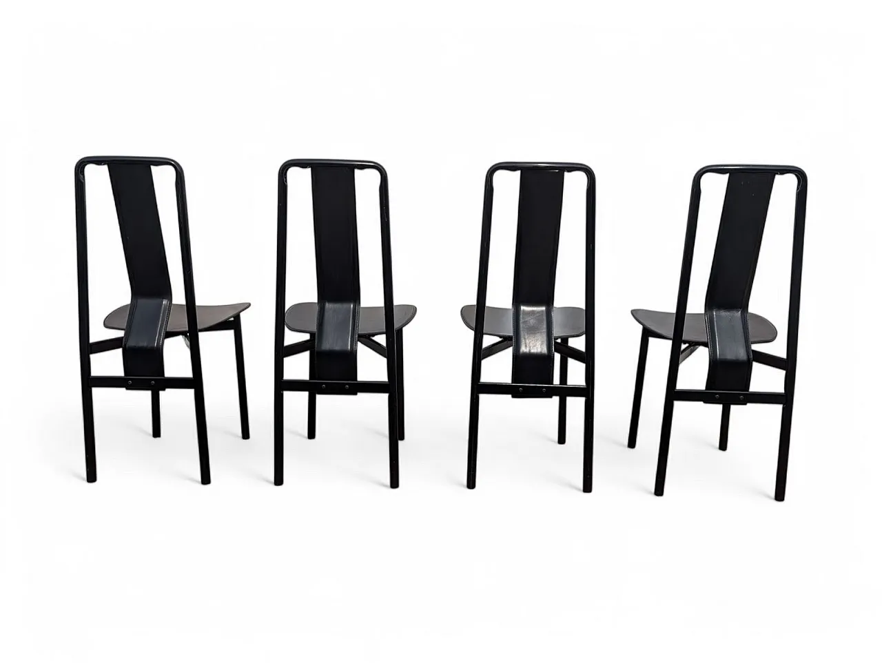 4 Sedie Irma di Achille Castiglioni per Zanotta, anni '70 2
