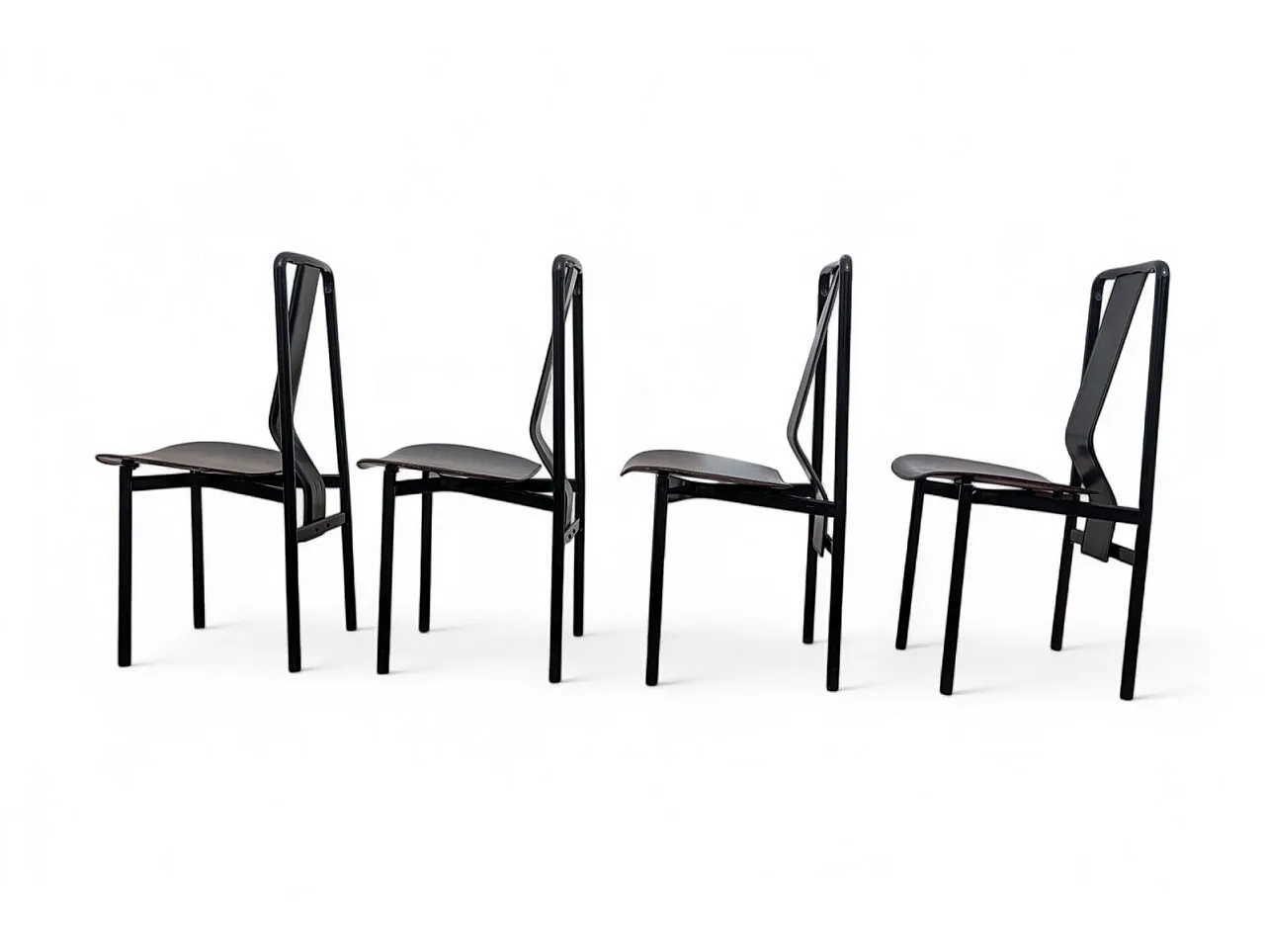 4 Sedie Irma di Achille Castiglioni per Zanotta, anni '70 4