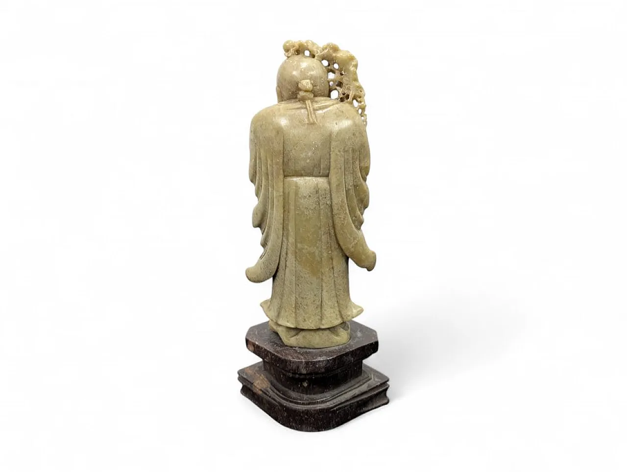 Soapstone Statue of Shoulao, God of Longevity, 20th century 3