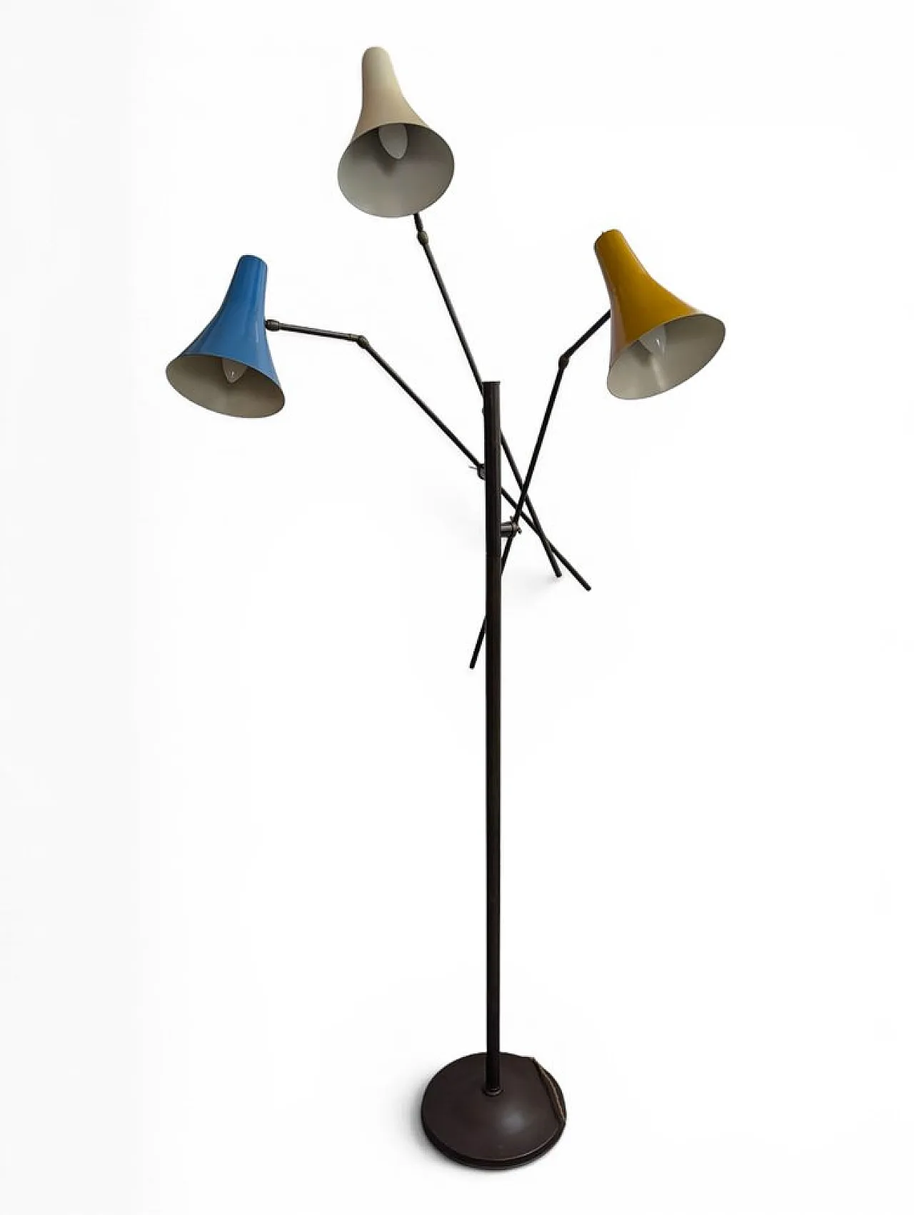 Mid-Century Modern three-arm floor lamp, 1950s 1
