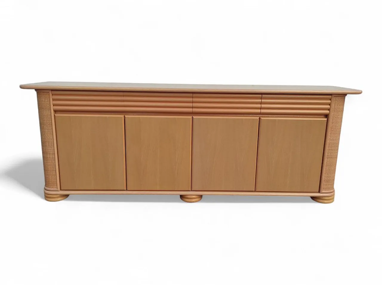 Bamboo sideboard by Roberti Rattan, 1960s 1