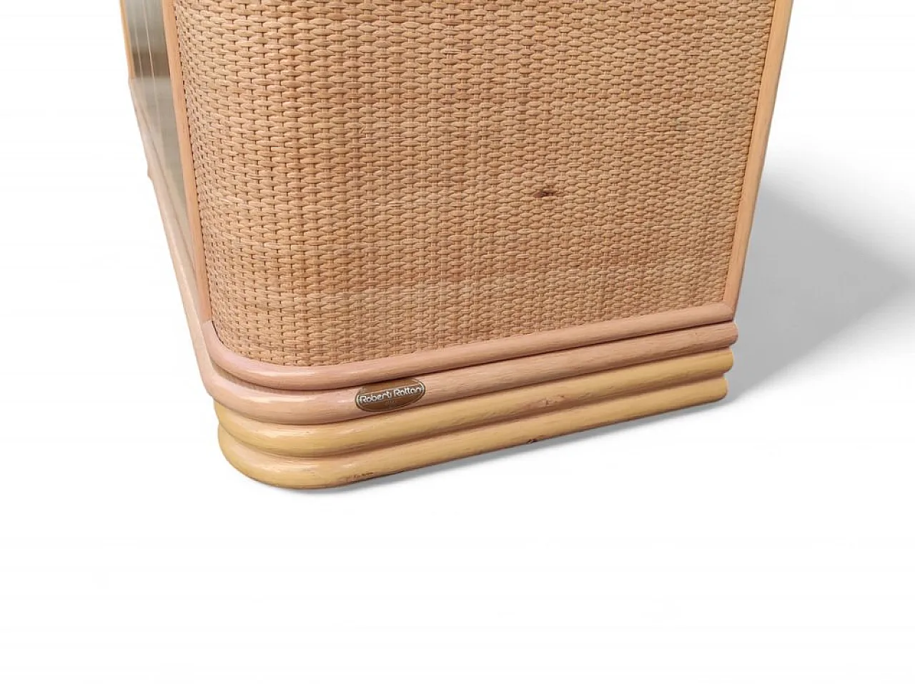 Bamboo sideboard by Roberti Rattan, 1960s 8
