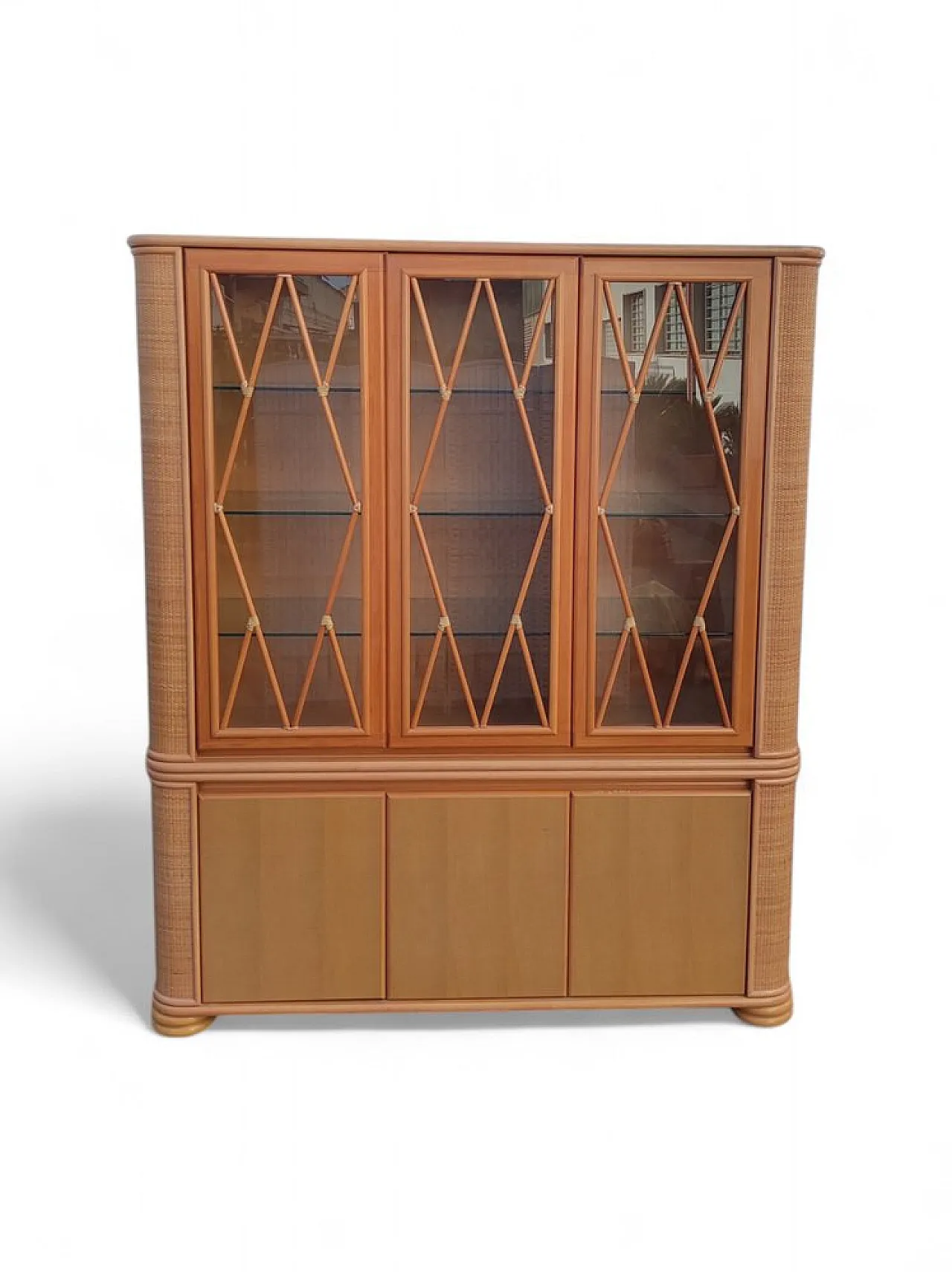 Bamboo sideboard by Roberti Rattan, 1960s 1
