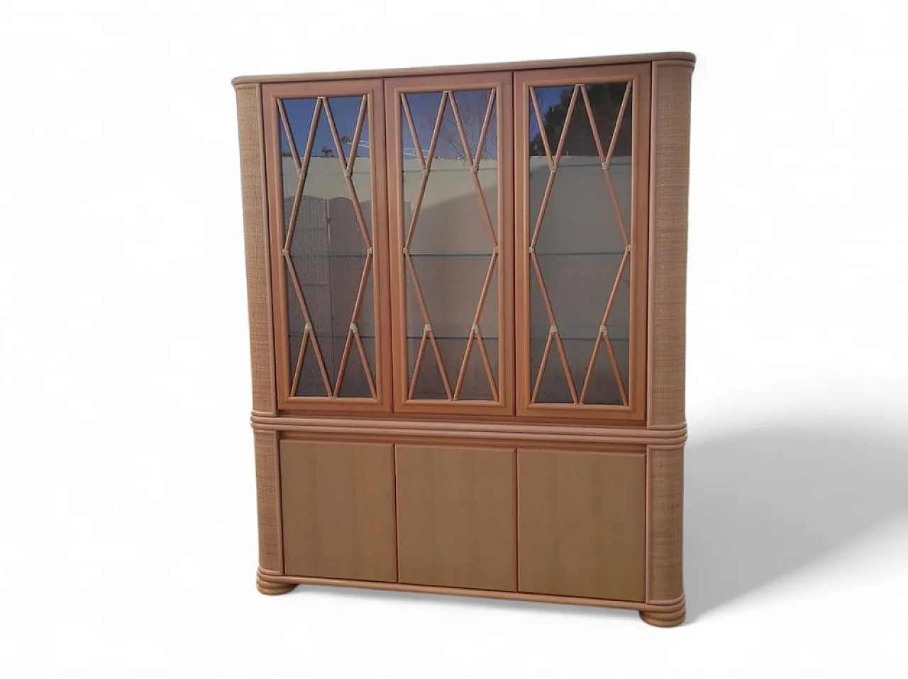 Bamboo sideboard by Roberti Rattan, 1960s 2