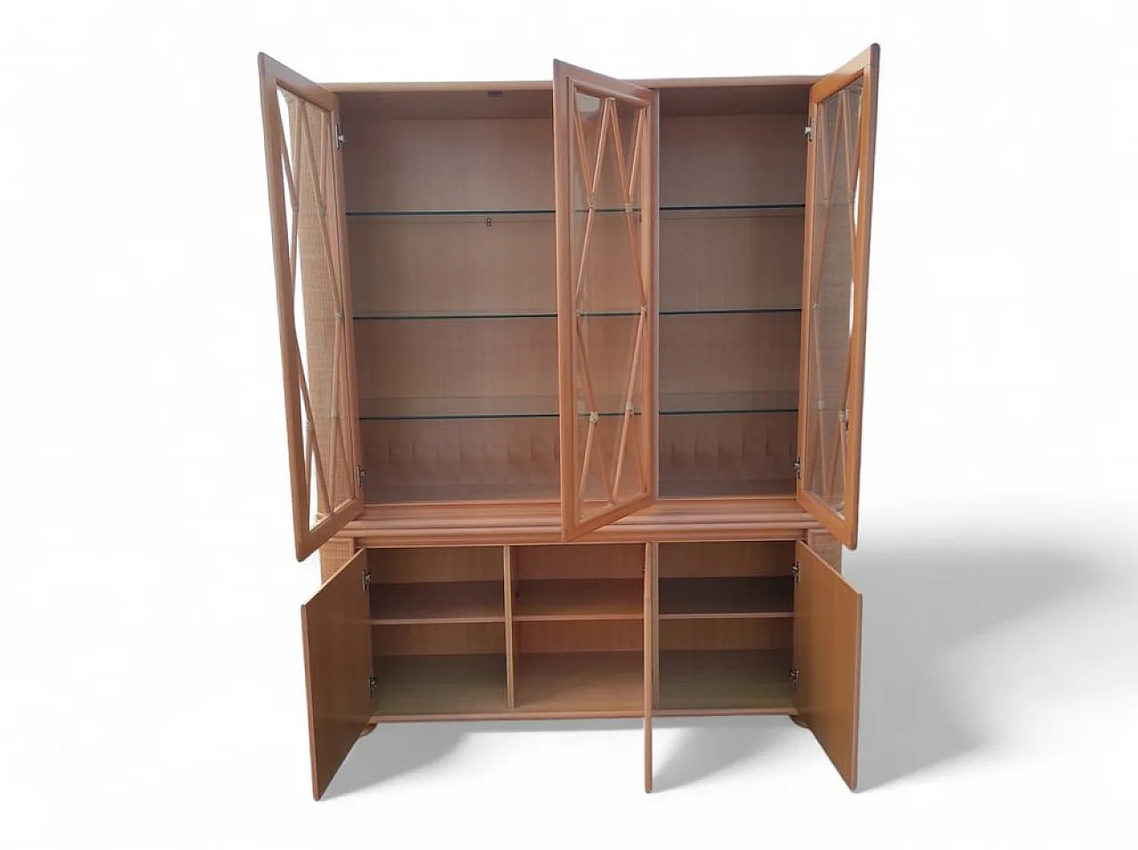 Bamboo sideboard by Roberti Rattan, 1960s 6