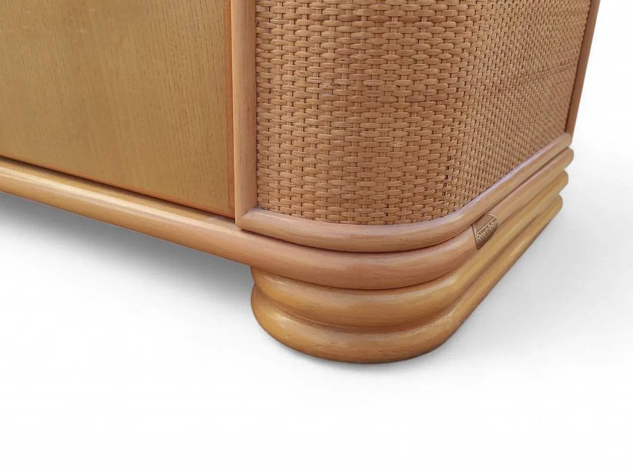 Bamboo sideboard by Roberti Rattan, 1960s 12
