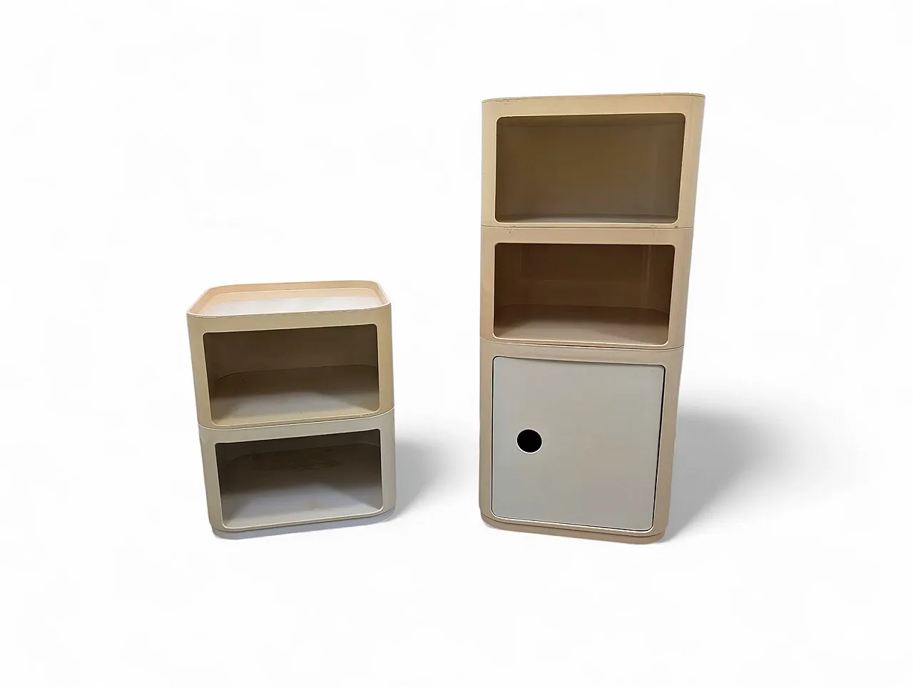 Pair of storage Units by Anna Castelli Ferrieri for Kartell, 1960s 1