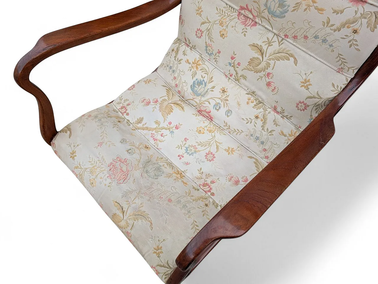 Pair of Mitzi Armchairs attributed to Ezio Longhi for Elam, 1950s 6