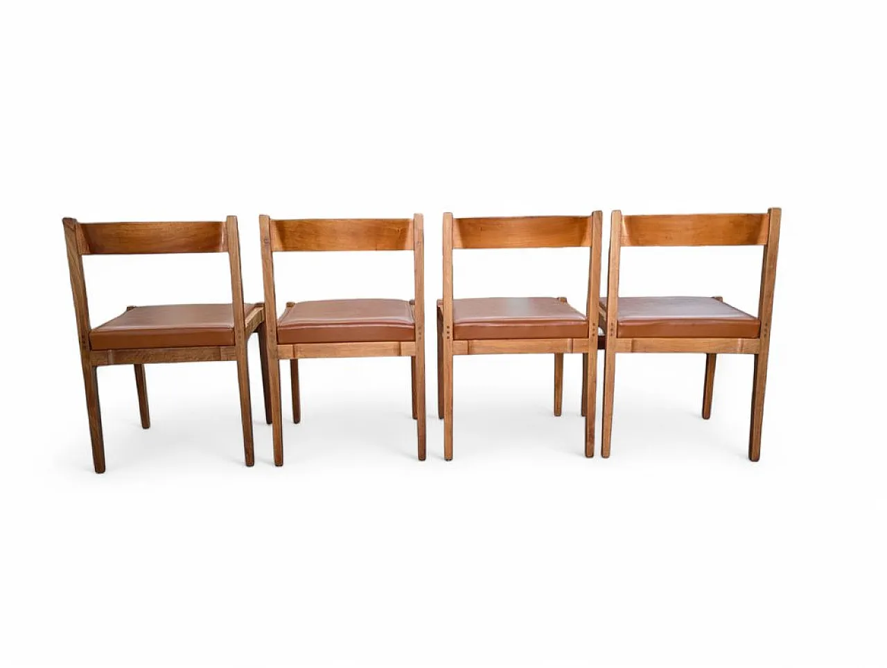 4 Dining chairs by Cassina, 1970s 3