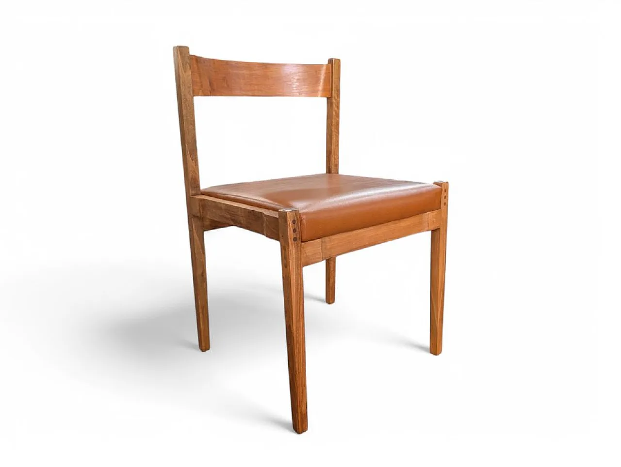 4 Dining chairs by Cassina, 1970s 8