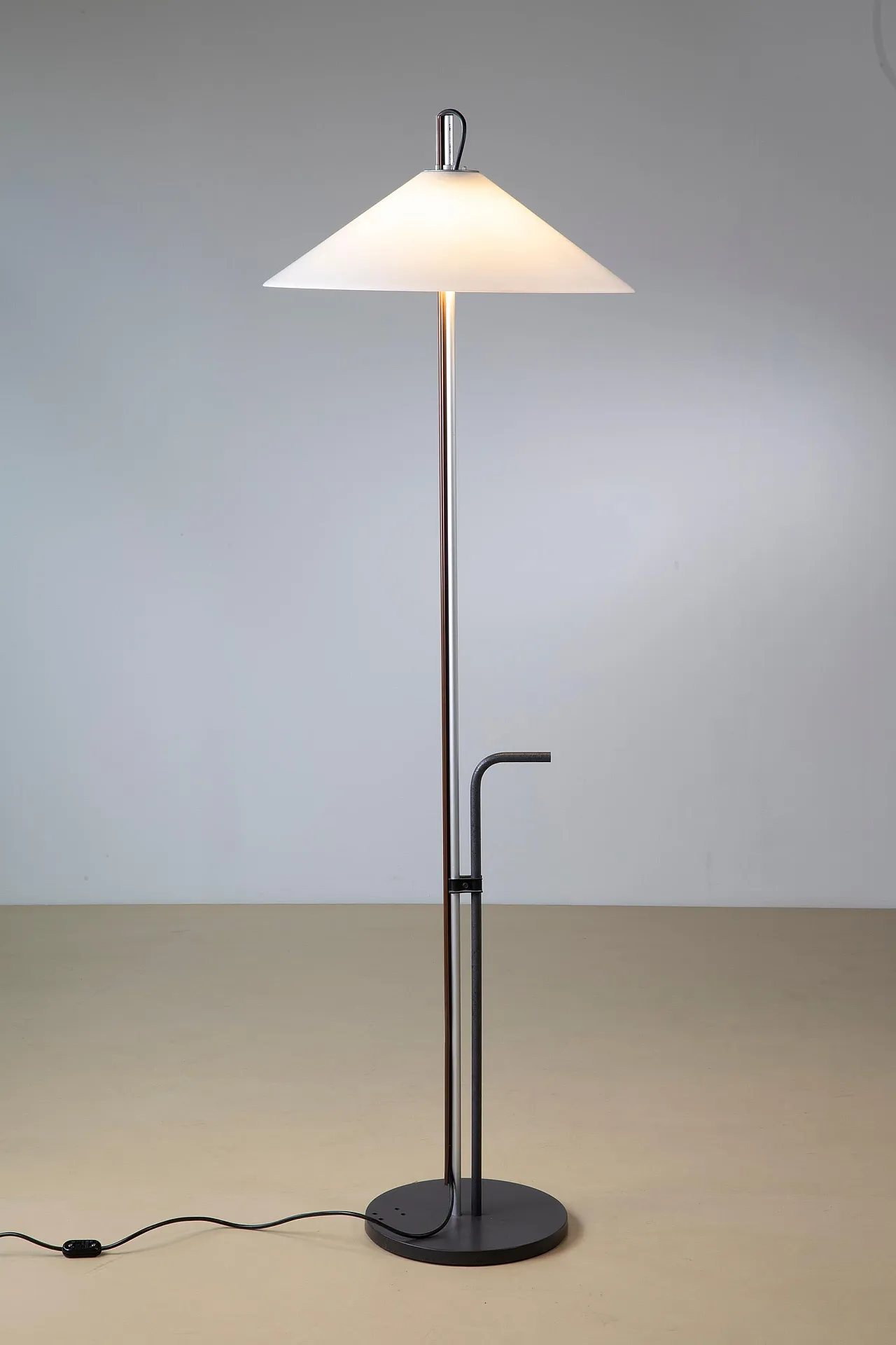 Aggregato adjustable floor lamp by Enzo Mari for Artemide, 1970s 9