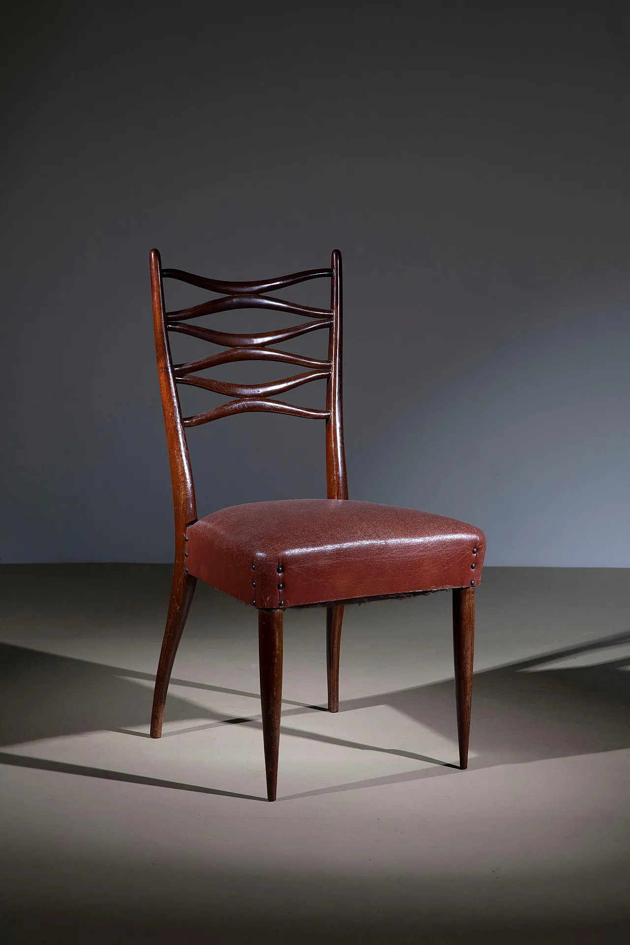 8 Dining chairs by Eugenia Alberti and Gian Luigi Reggio, 1950s 3