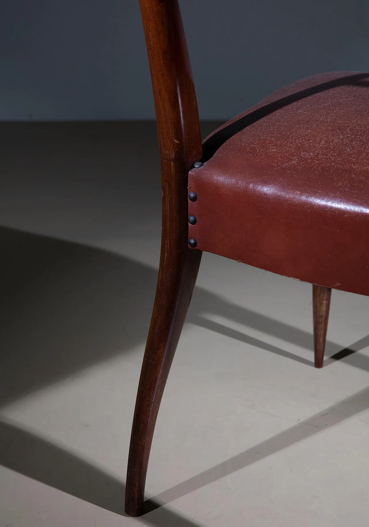 8 Dining chairs by Eugenia Alberti and Gian Luigi Reggio, 1950s 7