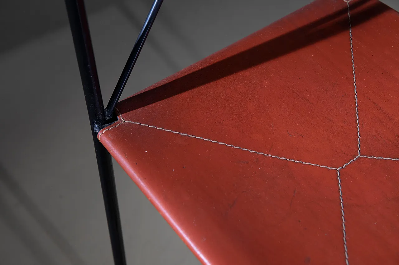 4 Moka chairs by Mario Asnago and Claudio Vender for Flexform, 1980s 5