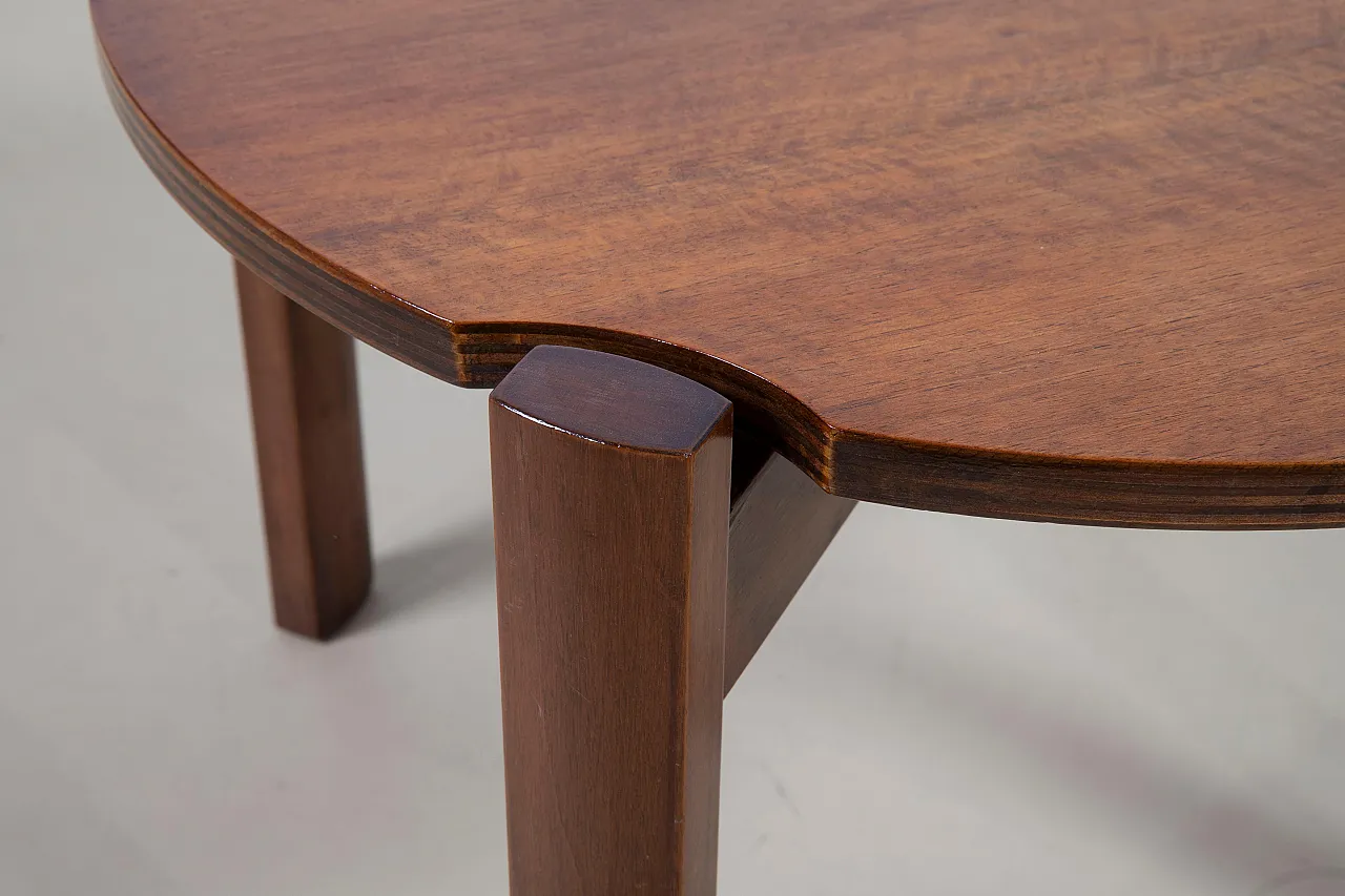 Coffee table with plywood top, 1960s 5