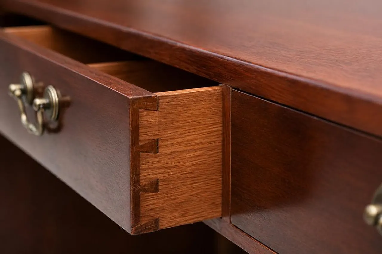 Scandinavian desk in teak and mahogany, 1940s 9