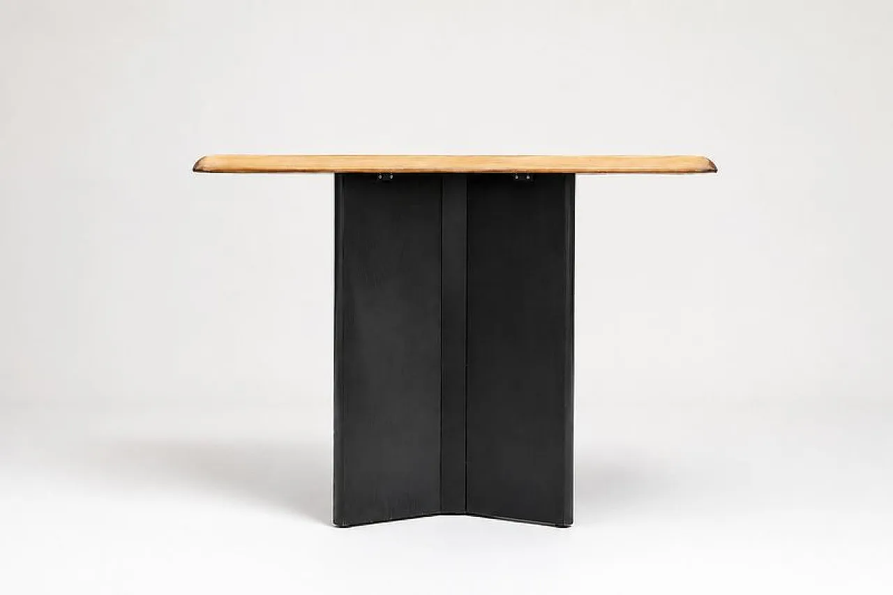 MDF wood dining table, 1990s 3