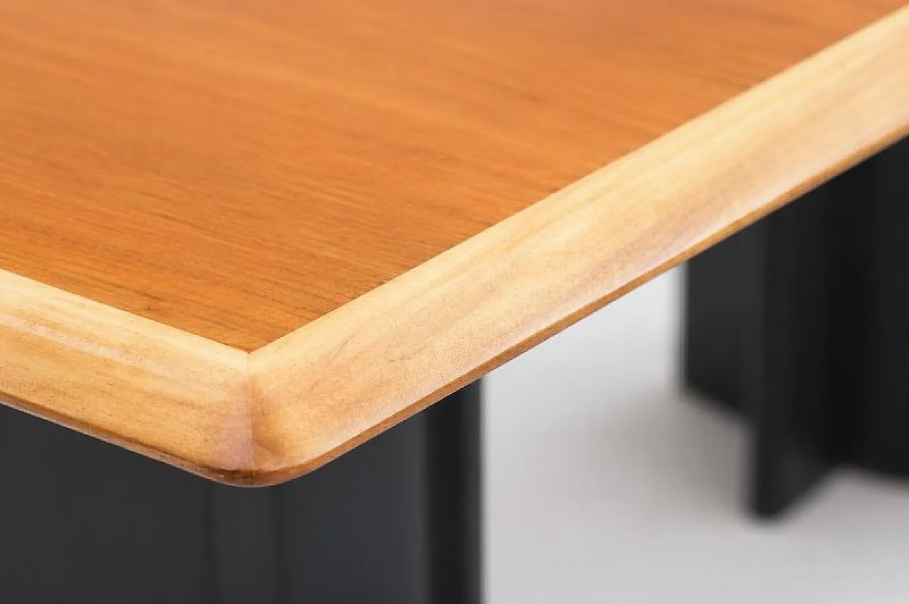 MDF wood dining table, 1990s 6