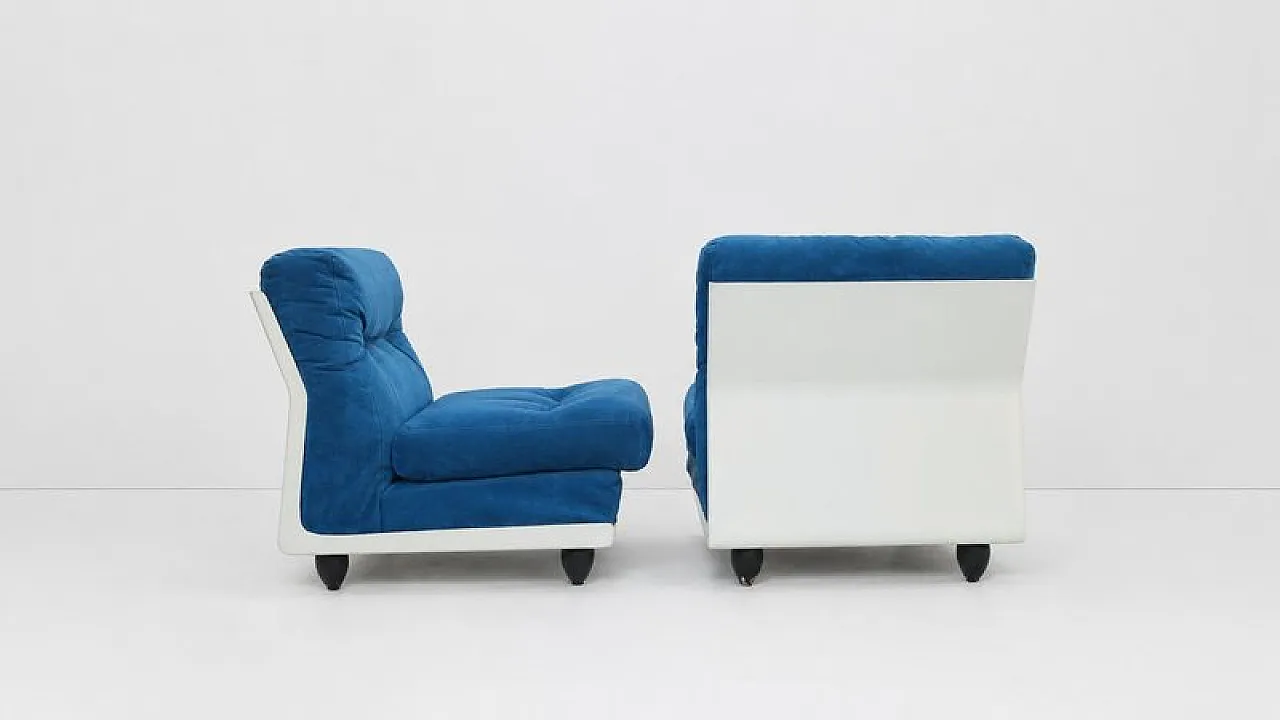 Pair of lounge chairs, 1970s 6