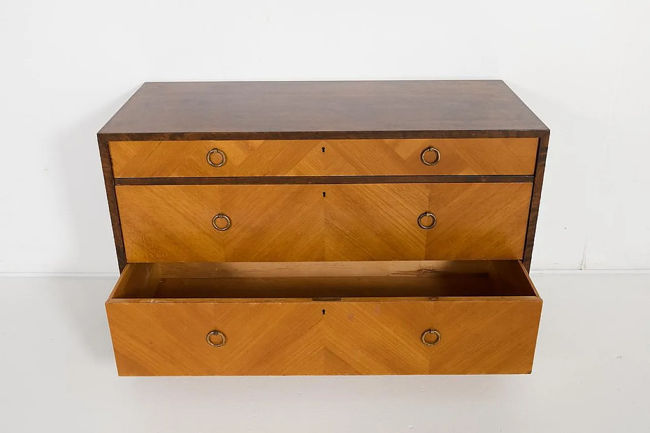 Art Deco chest of drawers by Axel Larsson for Bodafors, 1930s 3