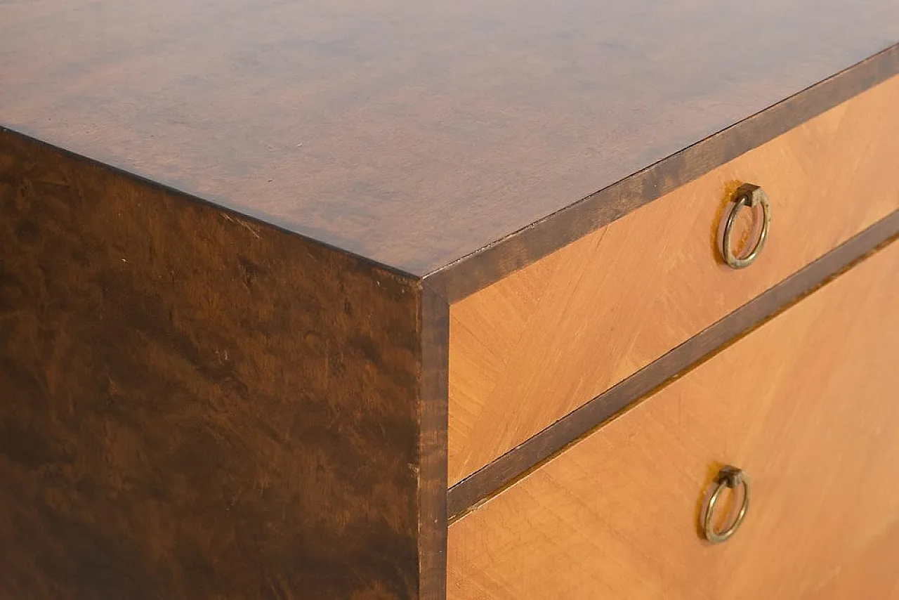 Art Deco chest of drawers by Axel Larsson for Bodafors, 1930s 8
