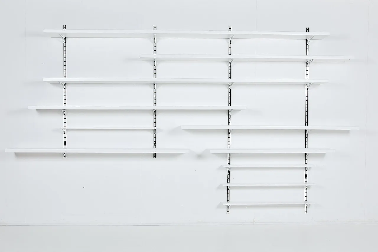 Mid-Century Modern modular wall shelving system, 1960s 2