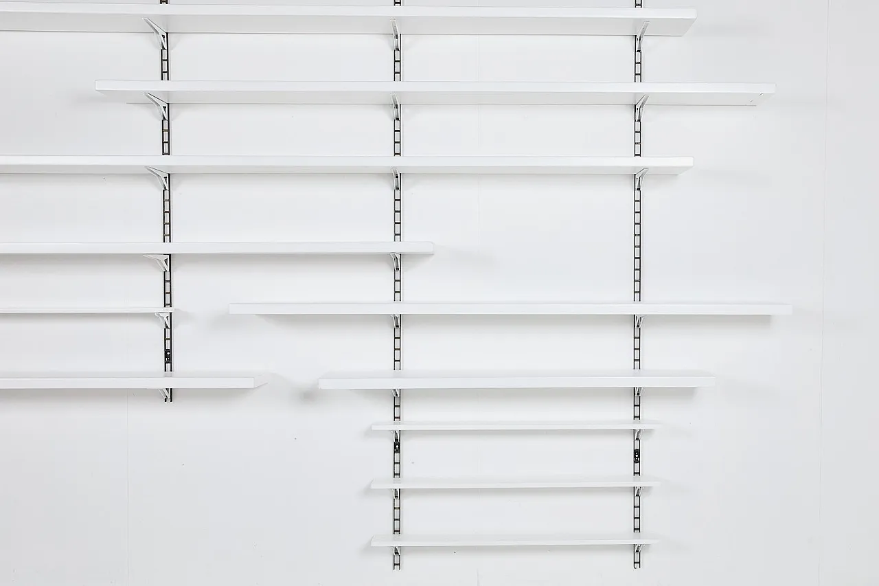 Mid-Century Modern modular wall shelving system, 1960s 6
