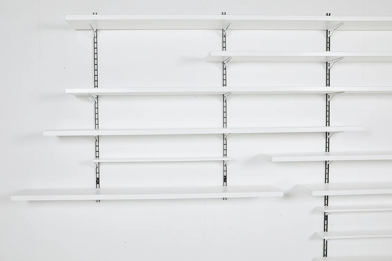 Mid-Century Modern modular wall shelving system, 1960s 7