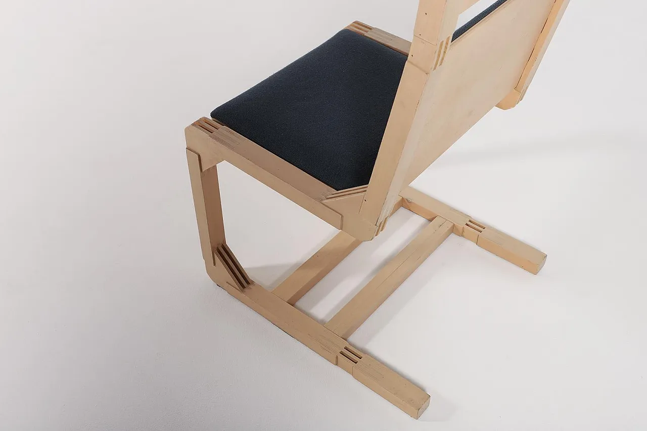 Danish architectural chair, 1990s 11