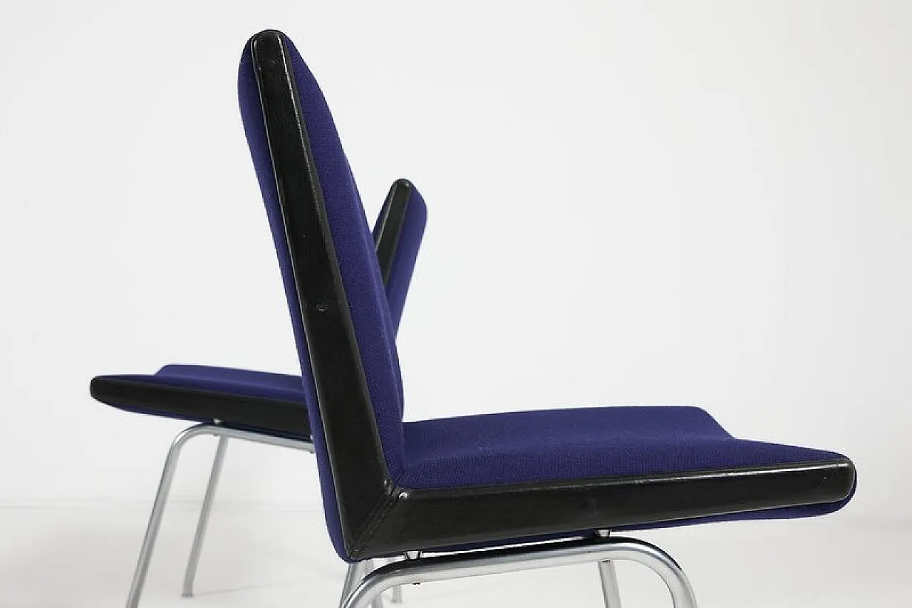 4 Airport chairs by Hans J. Wegner, 20th century 7