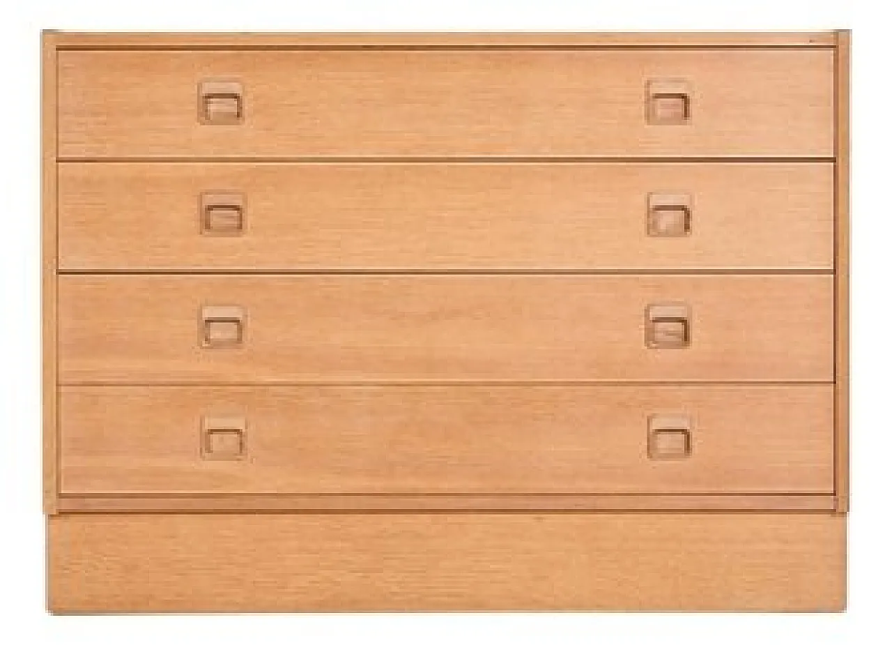 Modern chest of drawers by Poul Hundevad, 1970s 1