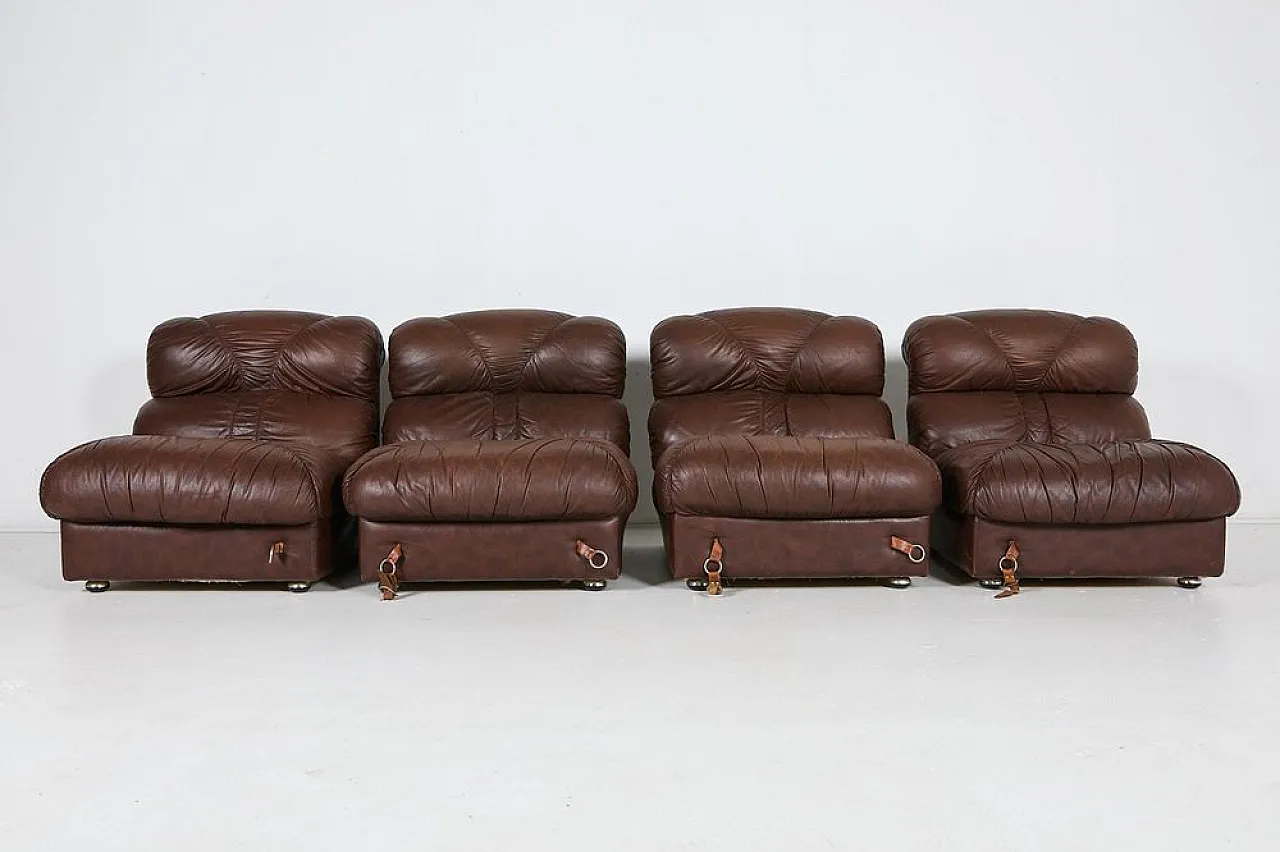 4 Modular seats, 1970s 2