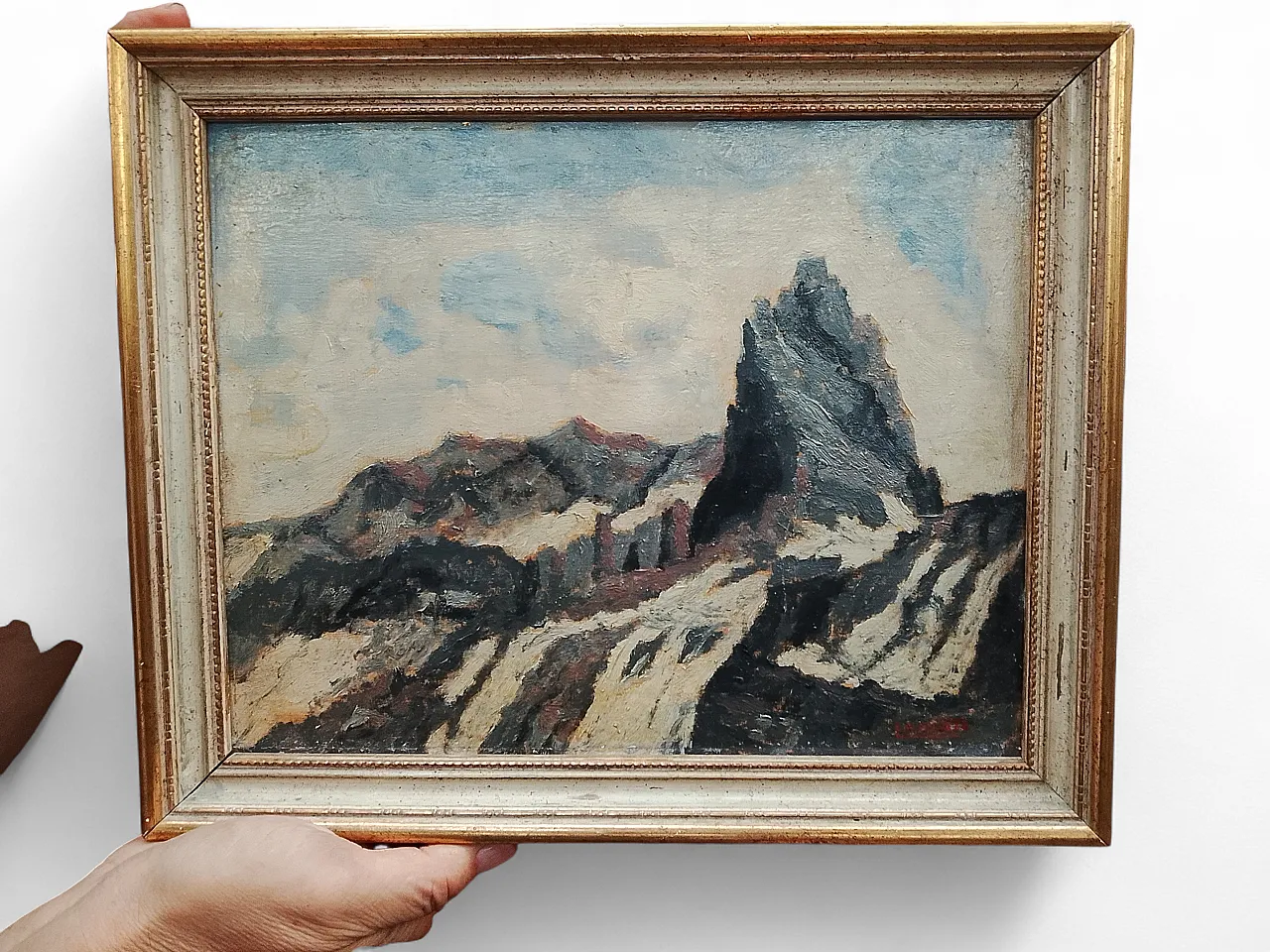 Oil painting "Brenta Massif (Dolomites) 6