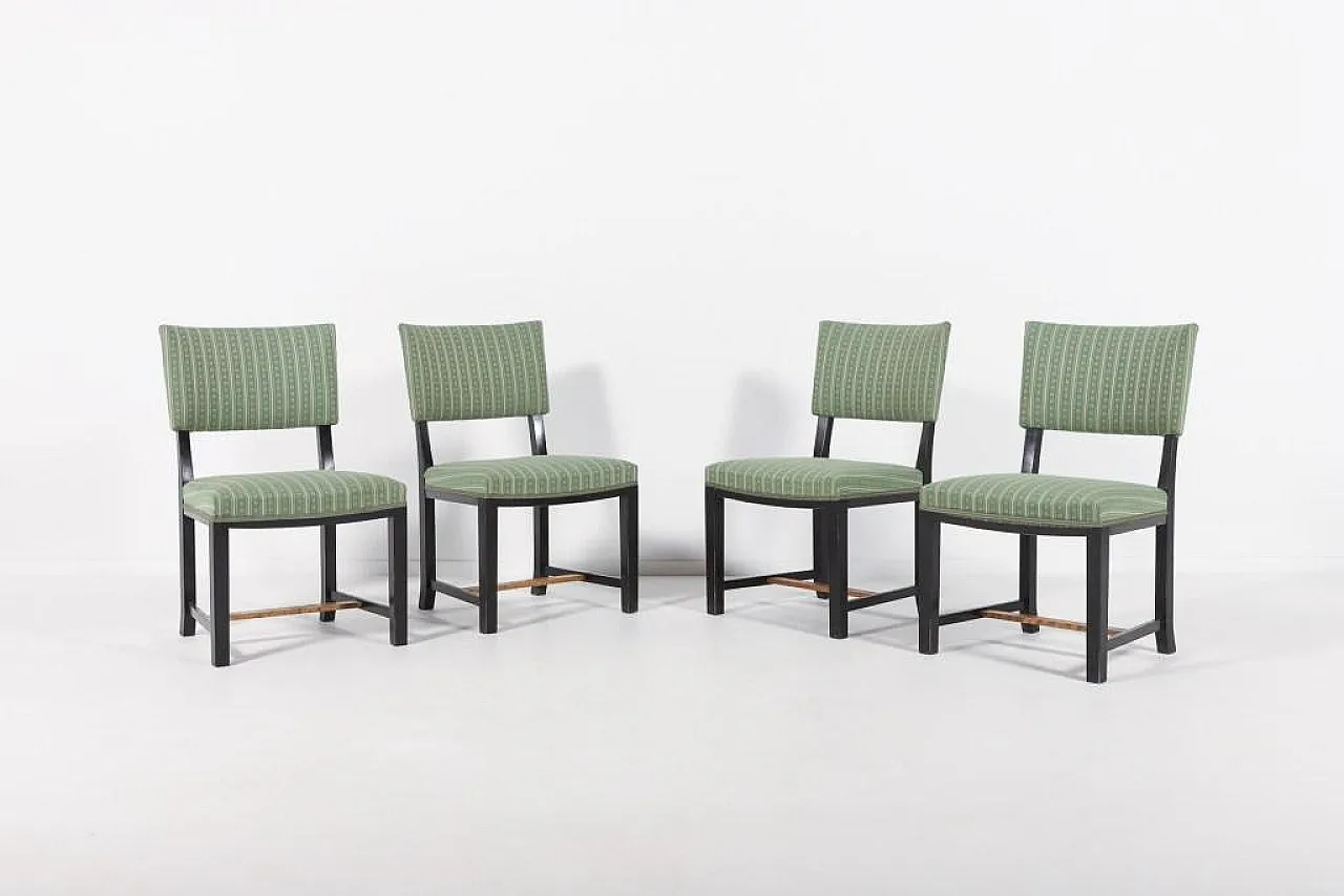 4 Chairs by Otto Schulz, 1940s 1