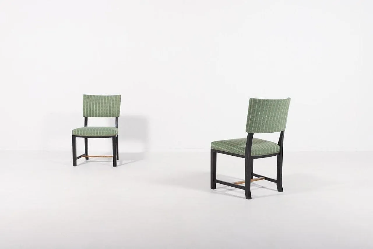 4 Chairs by Otto Schulz, 1940s 4