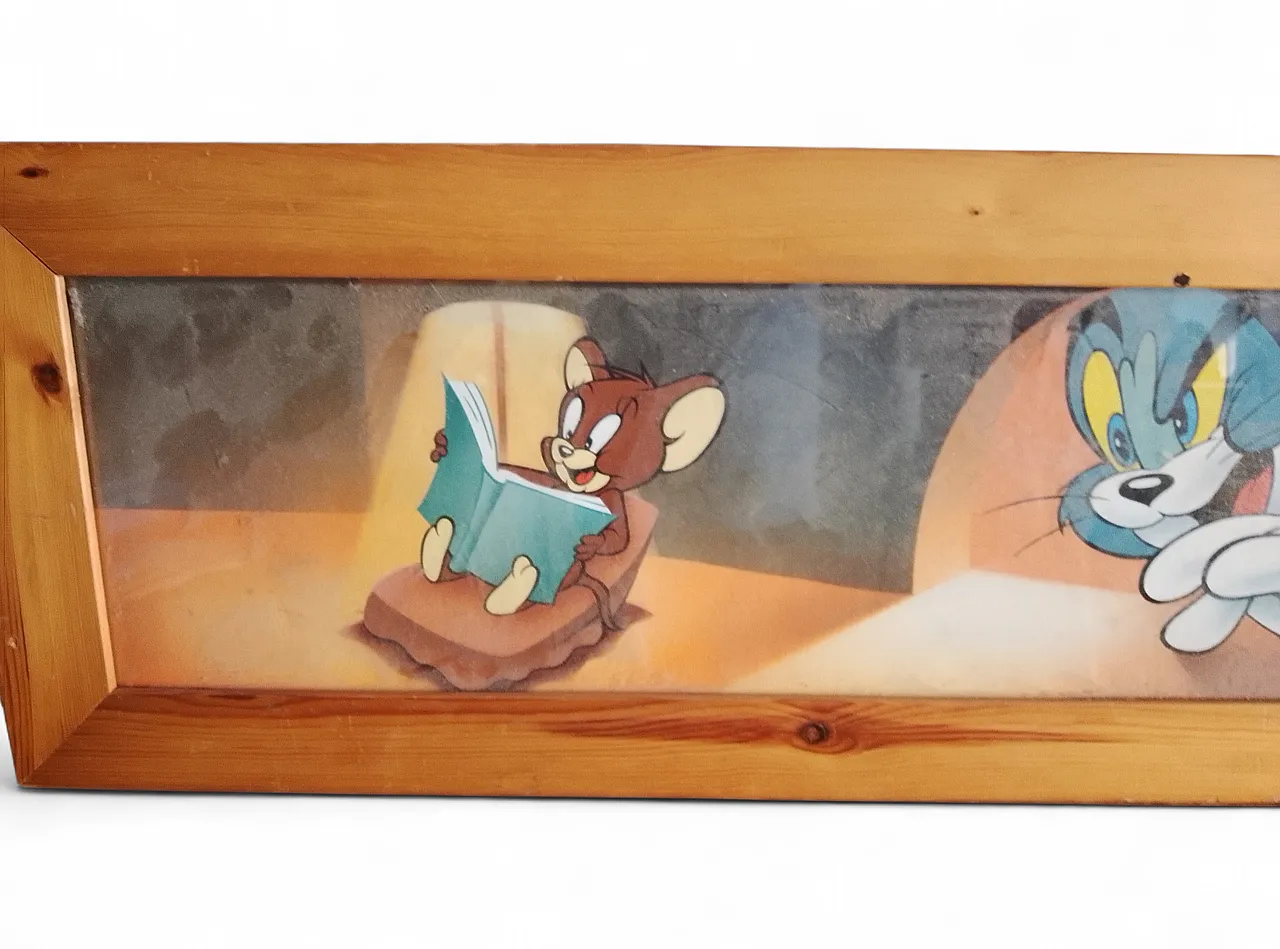 "Tom and Jerry" Framed Print 4