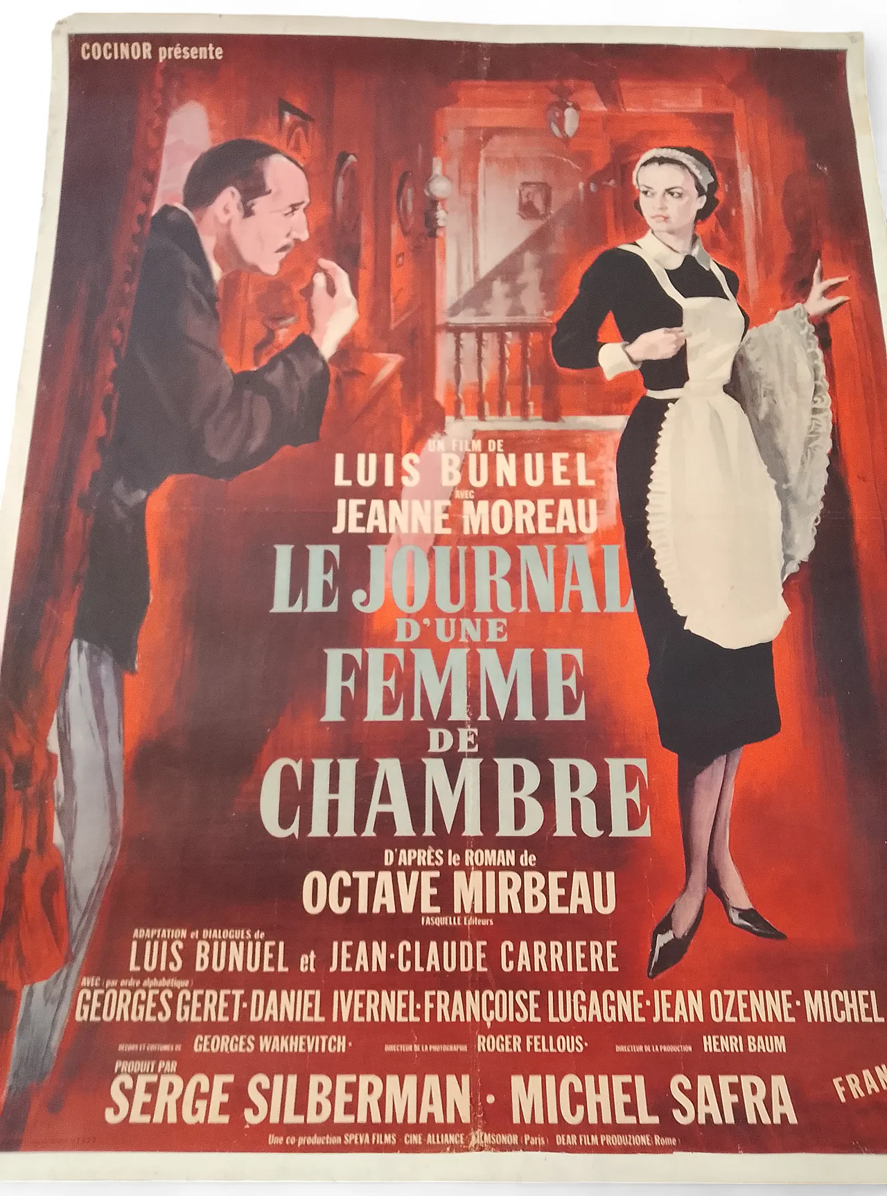 Lithographic poster "Le Journal d'una femme de chambre" 6
