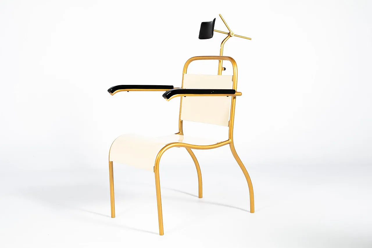Painted dentist armchair, 1950s 1